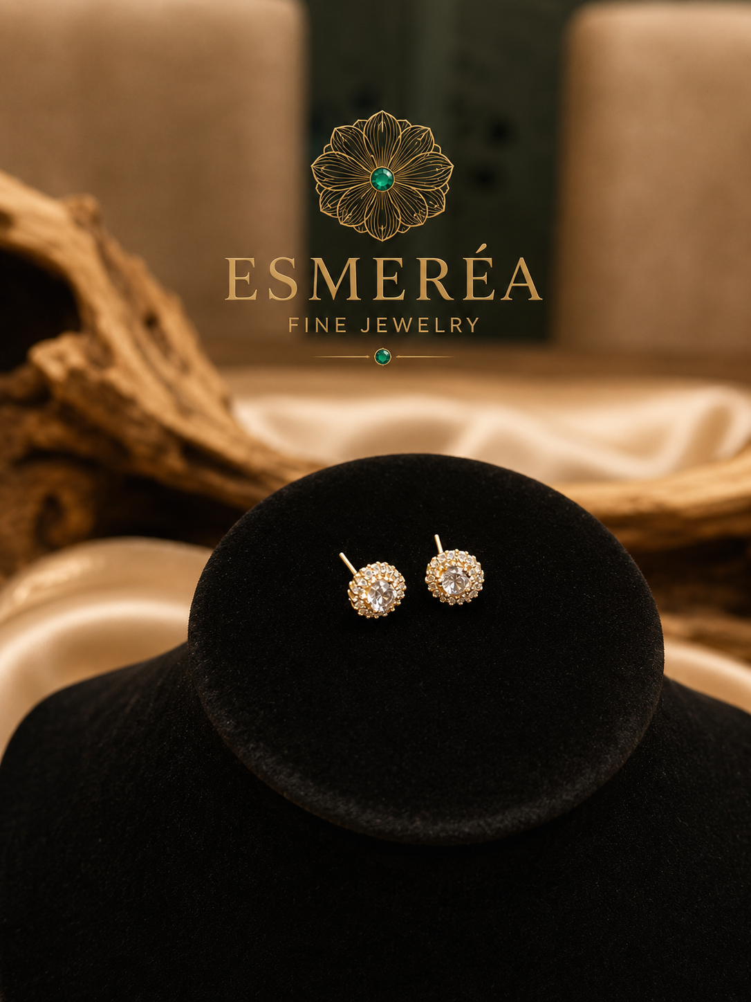 925 Sterling Silver Round Stud Earrings