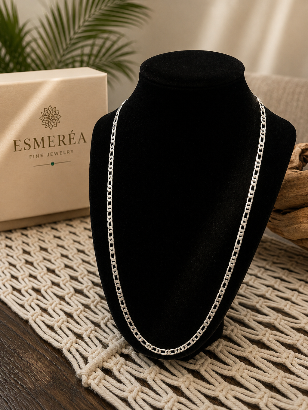 925 Silver Men Chain 60cm long