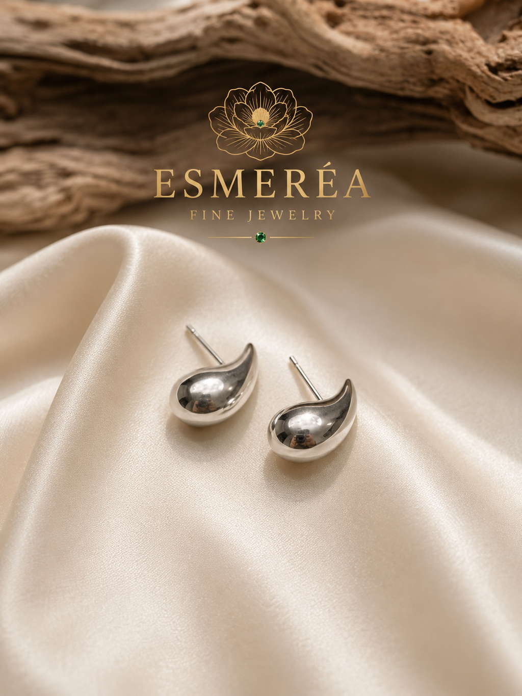 925 Sterling Silver Teardrop Earrings